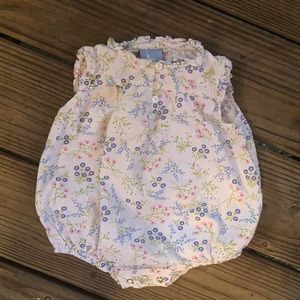 Bella Bliss floral bubble onesie